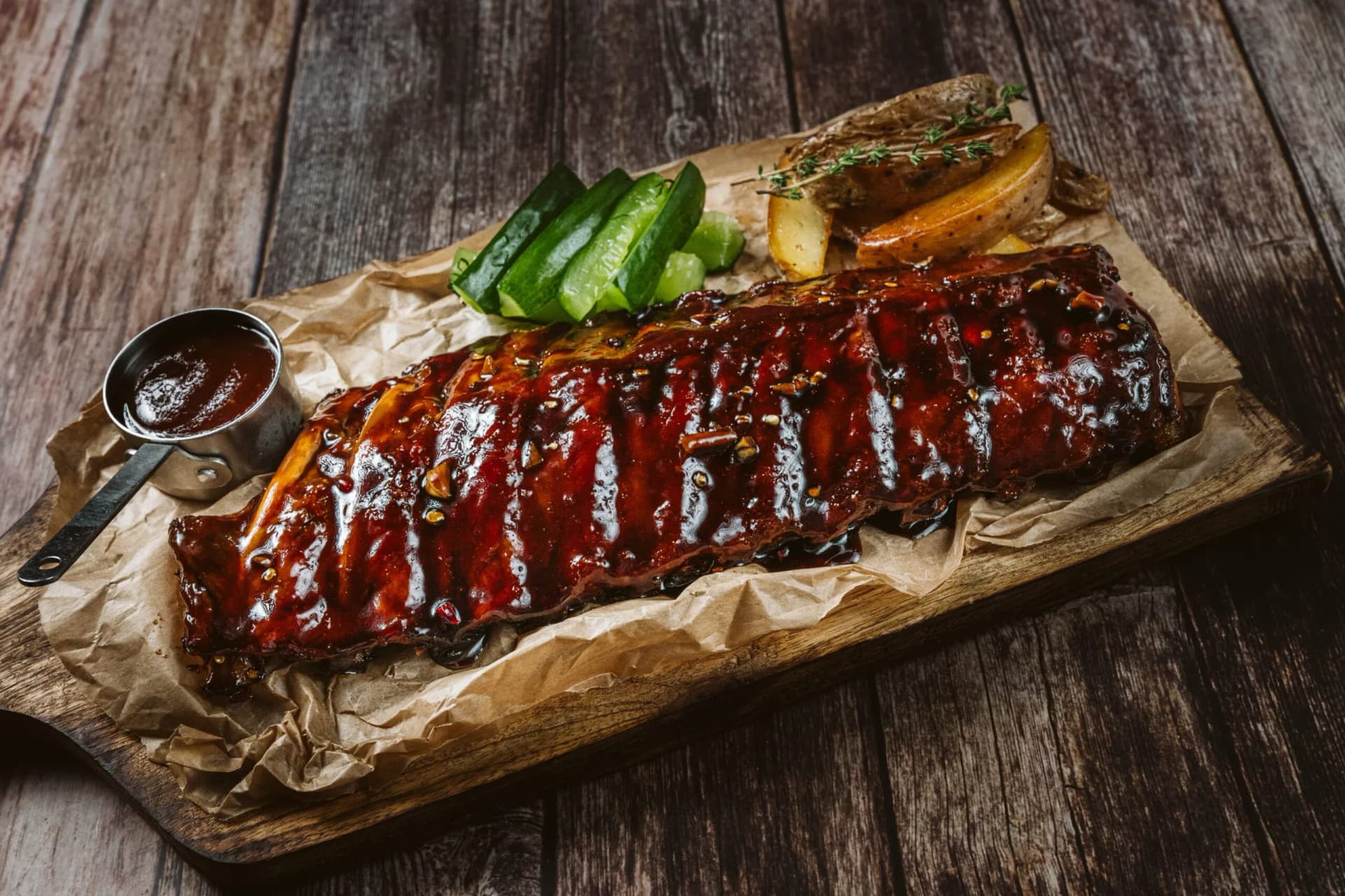Żeberka BBQ